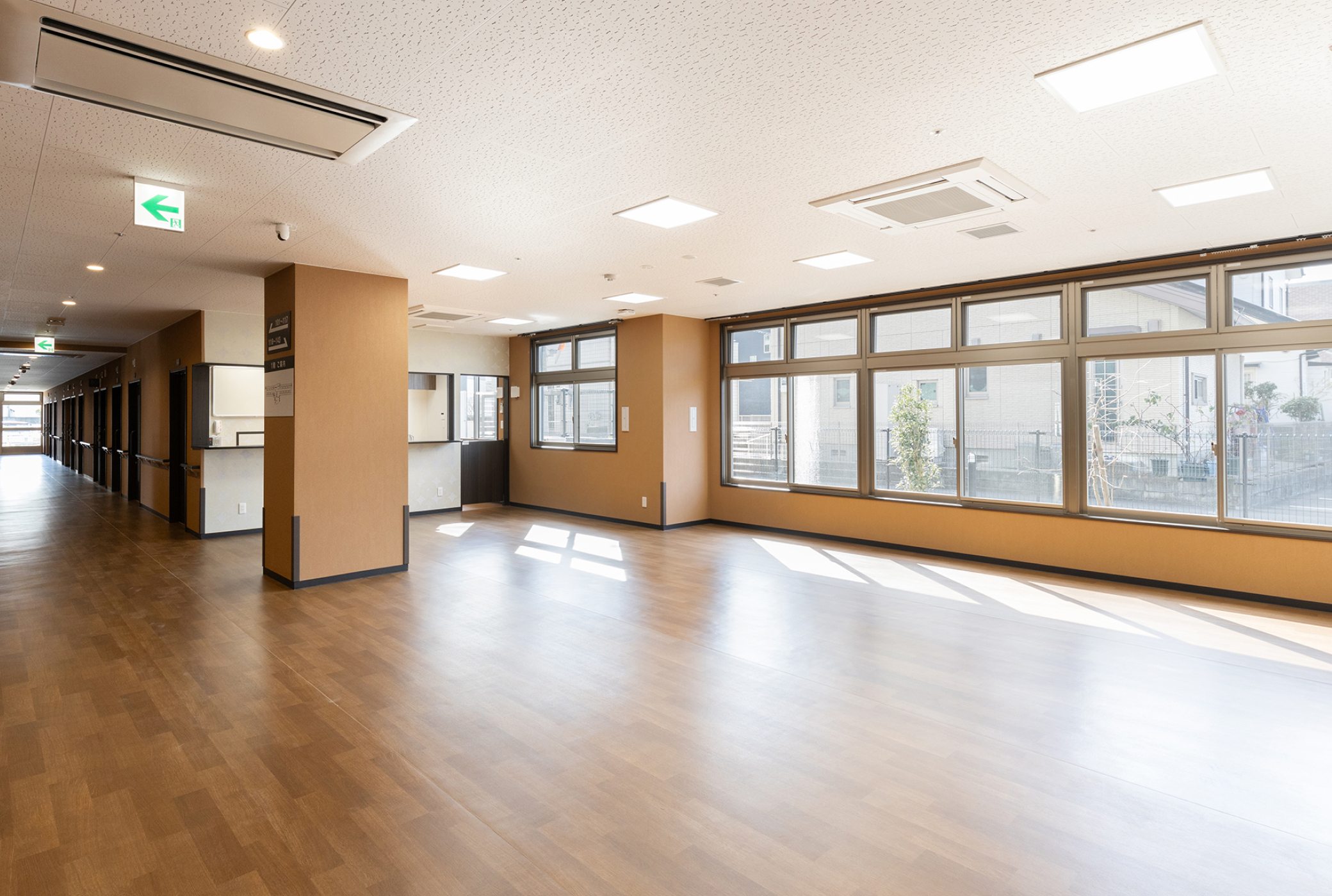 1F食堂兼機能訓練室